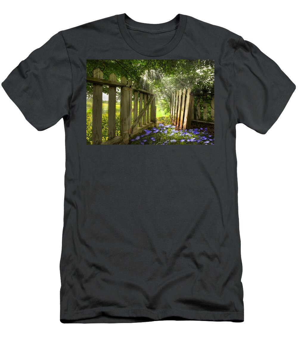 Appalachia T-Shirt featuring the photograph Garden of Eden by Debra and Dave Vanderlaan