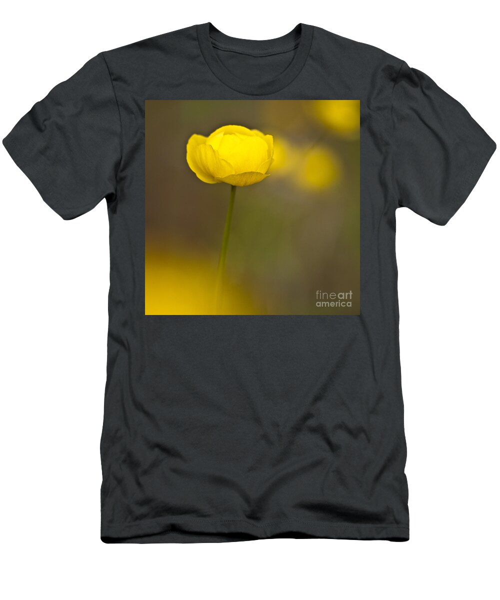Ranunculaceae T-Shirt featuring the photograph Globe Flower by Heiko Koehrer-Wagner