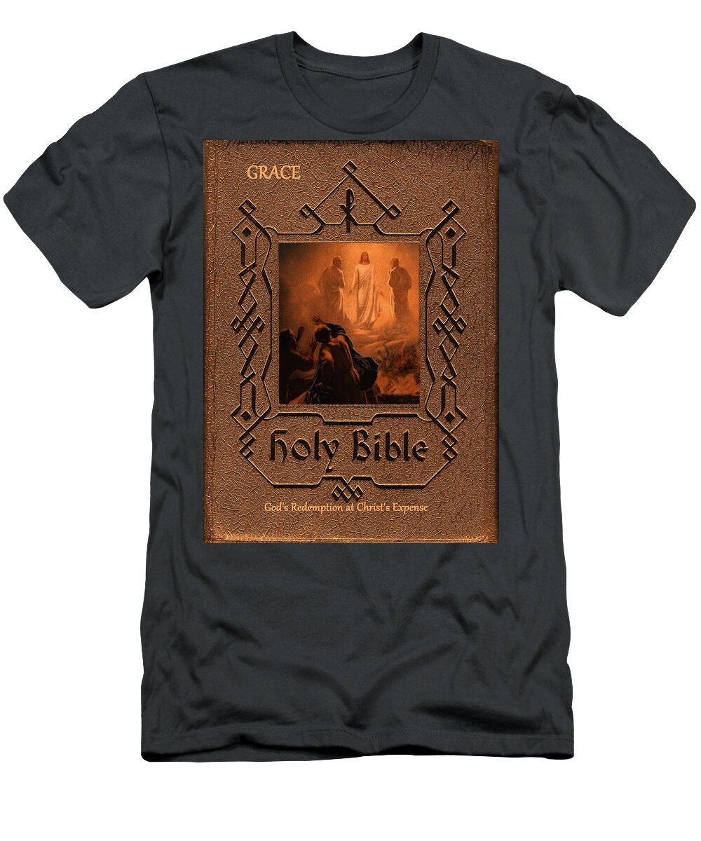 Fineartamerica.com T-Shirt featuring the painting God's Redemption by Diane Strain