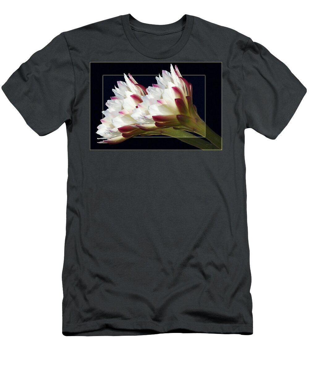 Flowers T-Shirt featuring the photograph God's Trumpets by Phyllis Denton