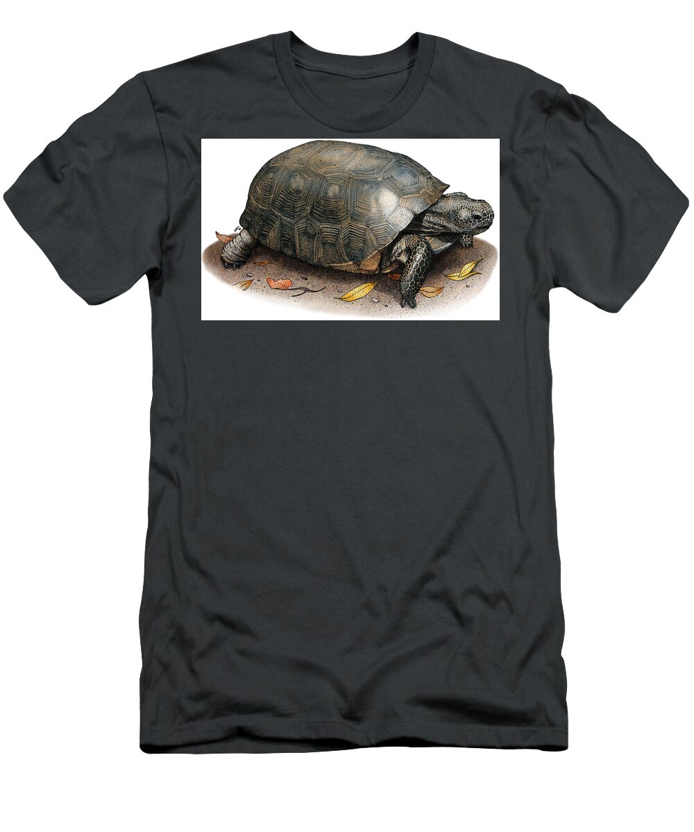 Art T-Shirt featuring the photograph Gopher Tortoise by Roger Hall