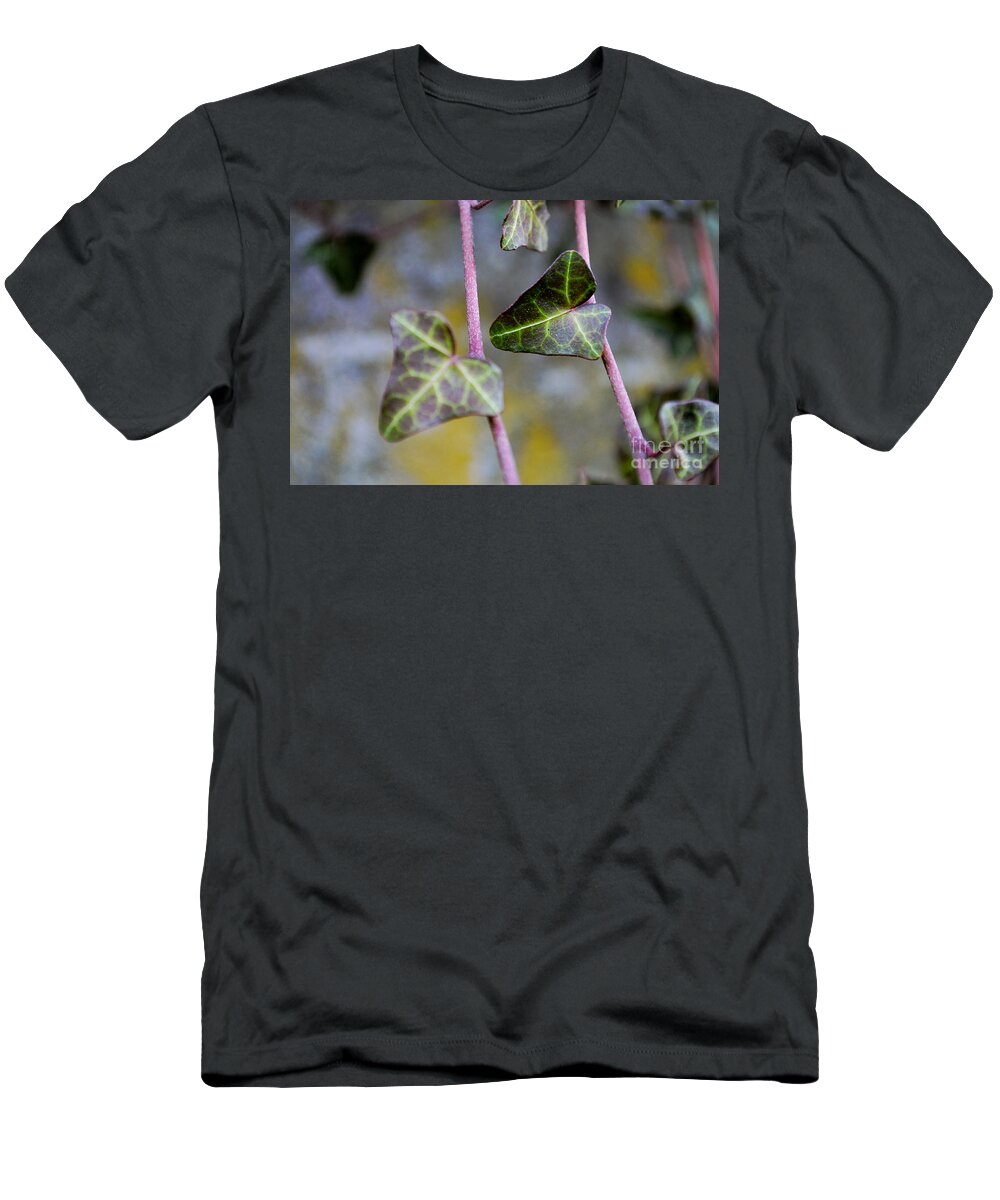 Evergreen Vine T-Shirt featuring the photograph Green hearts beat by Felicia Tica