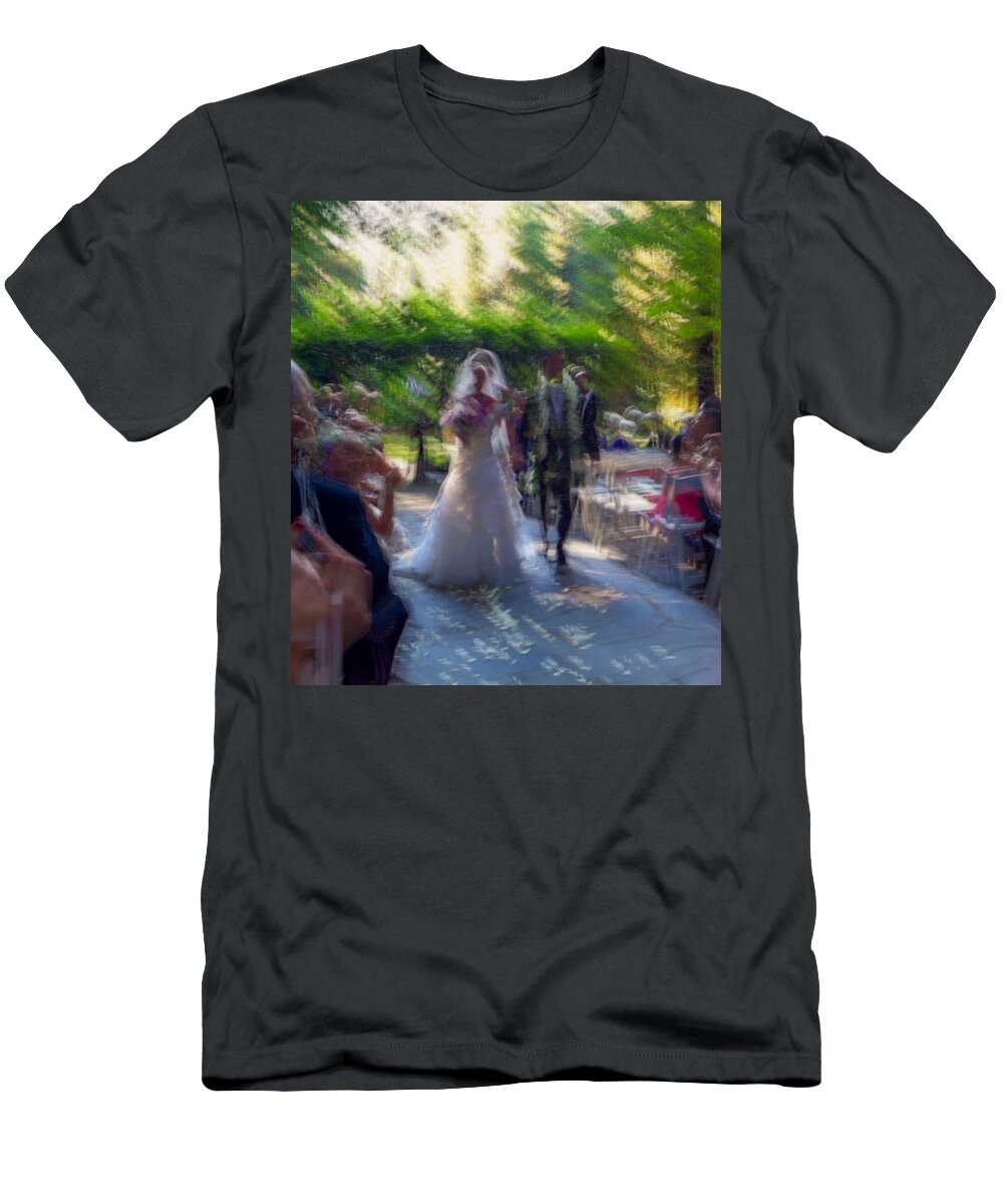 Impressionist T-Shirt featuring the photograph Happily Ever After by Alex Lapidus