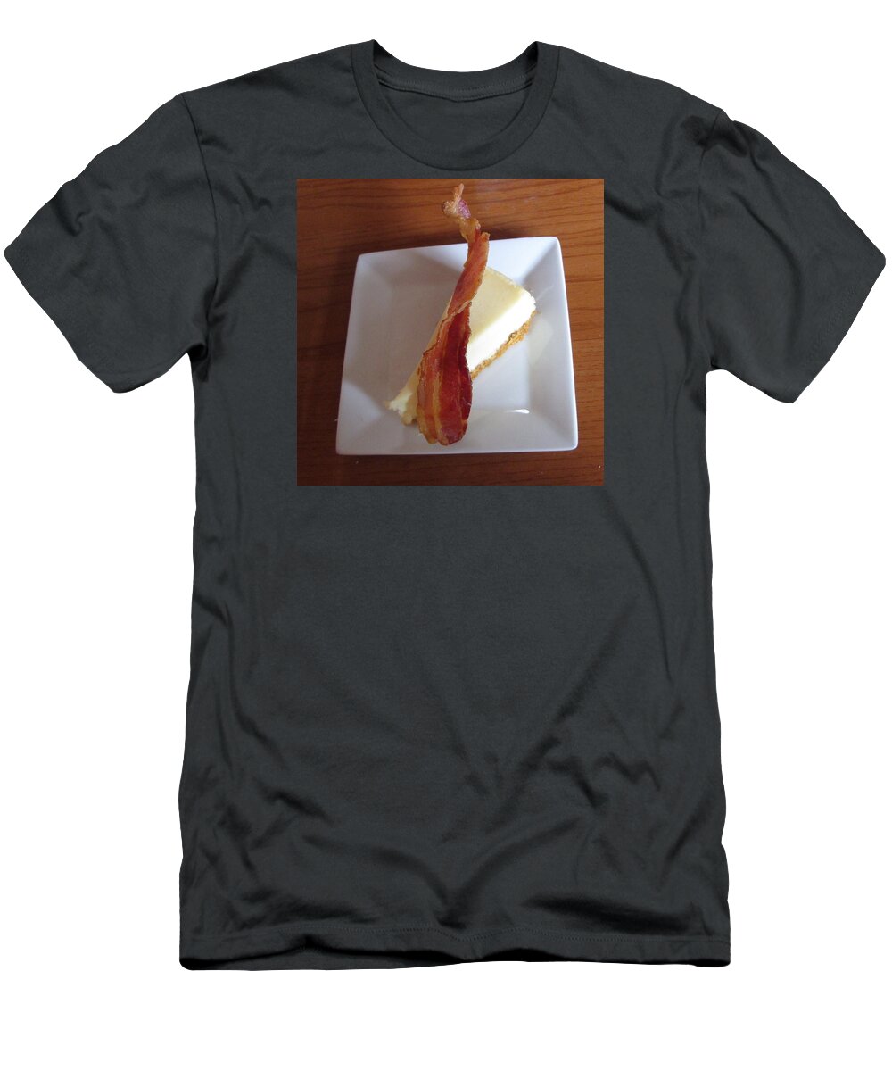 Bacon T-Shirt featuring the photograph Heavenly Brunch by Lin Grosvenor