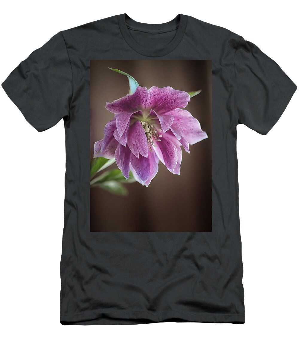Helibores T-Shirt featuring the photograph Helibores by Shirley Mitchell