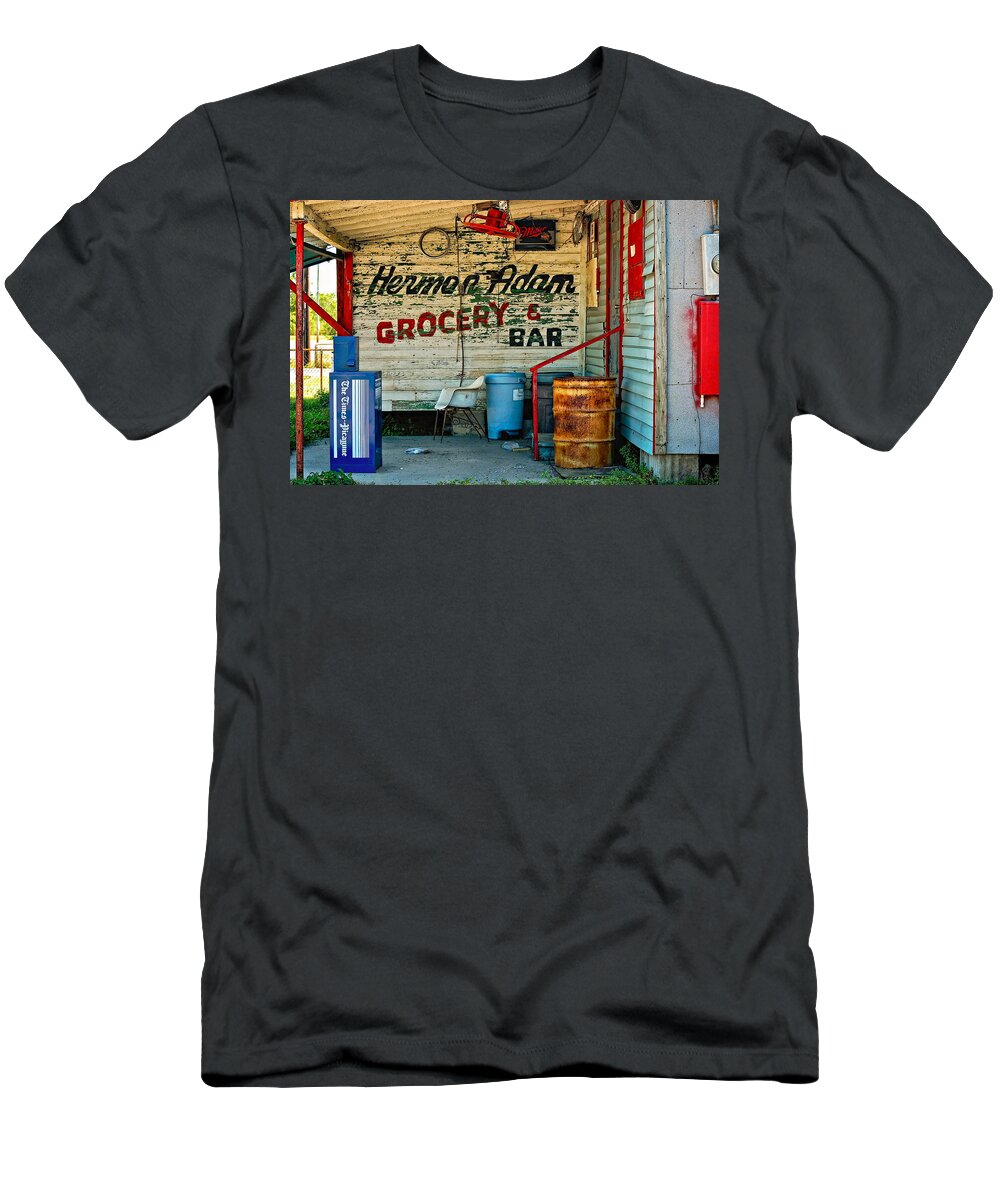 New Orleans T-Shirt featuring the photograph Herman Had It All by Steve Harrington
