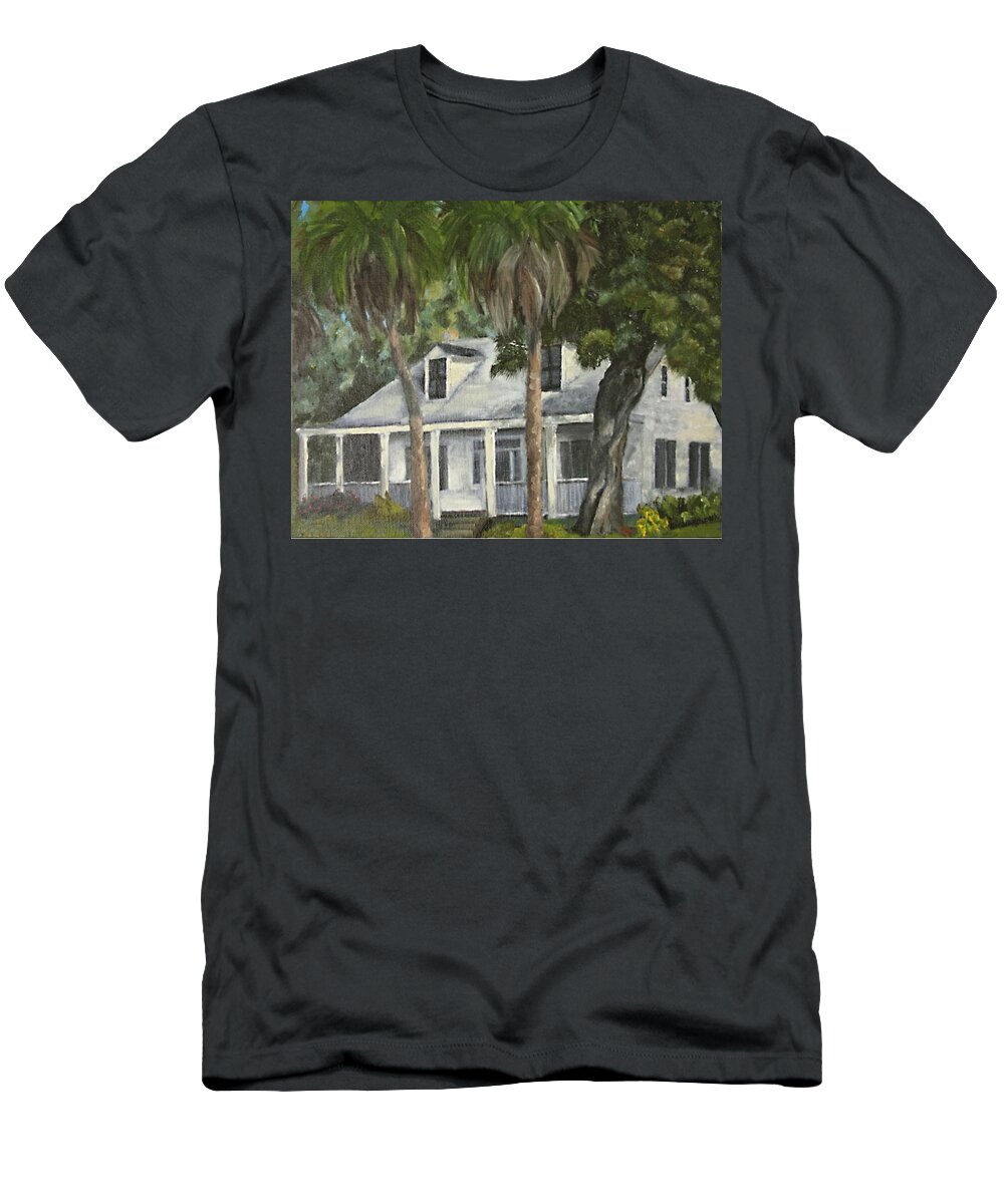 Florida T-Shirt featuring the painting Hoffman House by Susan Richardson