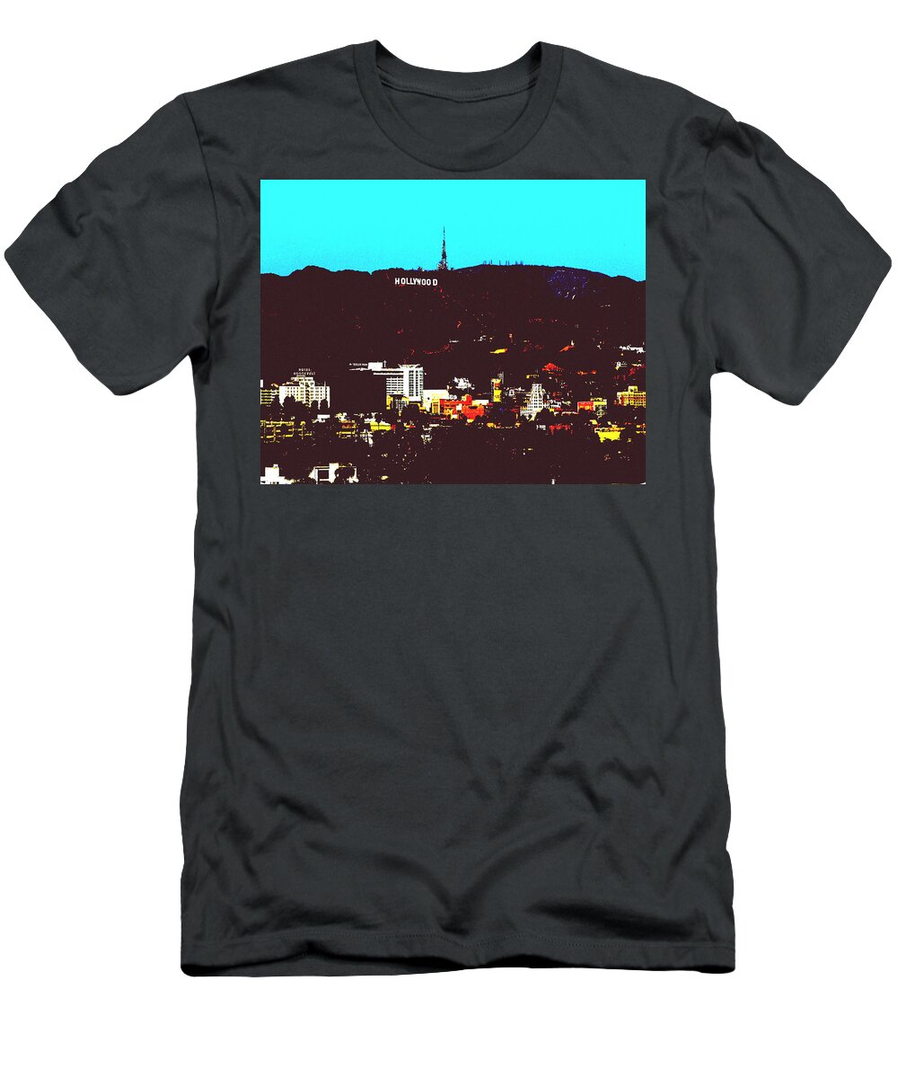 Hollywood T-Shirt featuring the photograph Hollywood by Gia Marie Houck