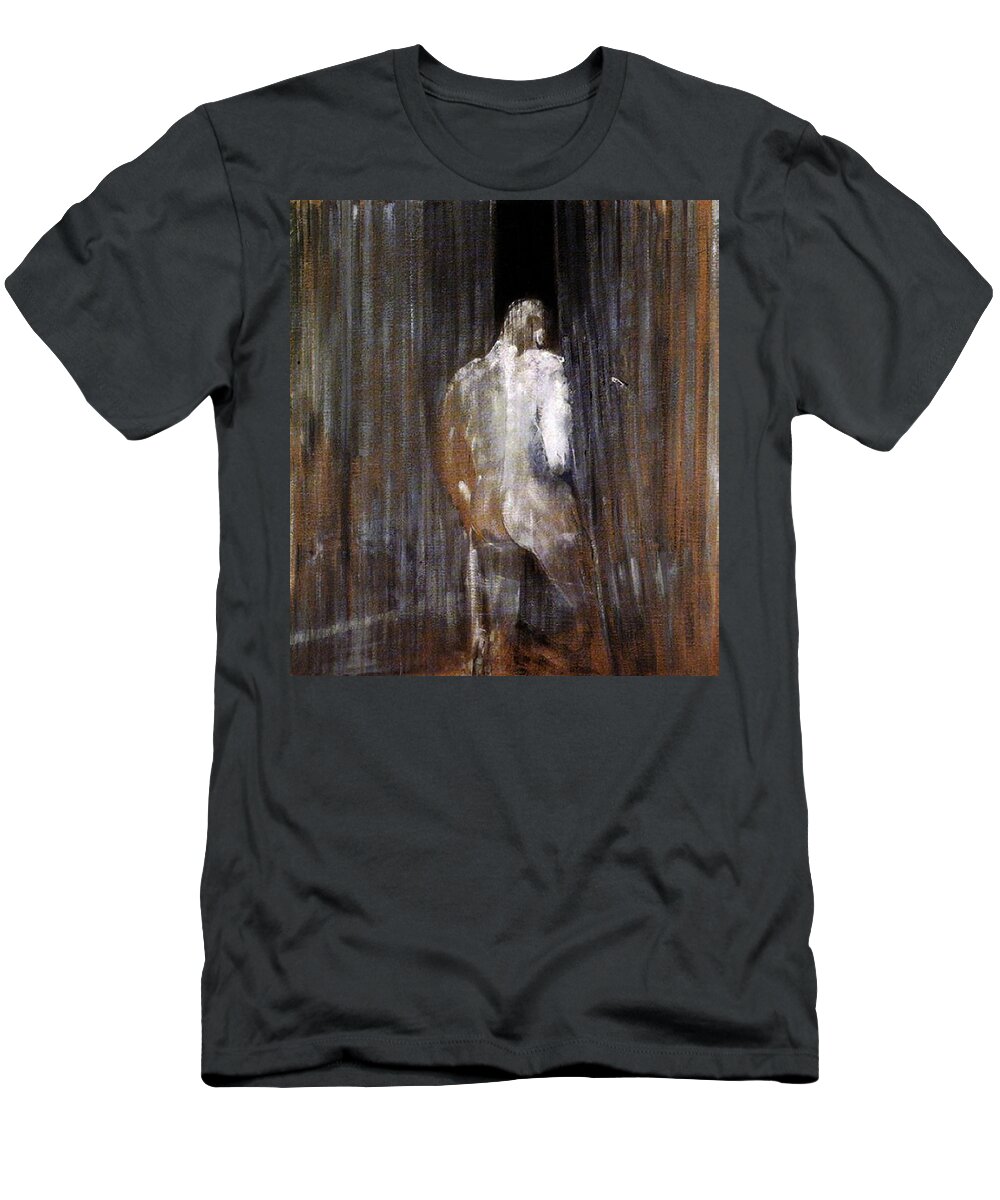 Human Form T-Shirt featuring the painting Human Form by Francis Bacon