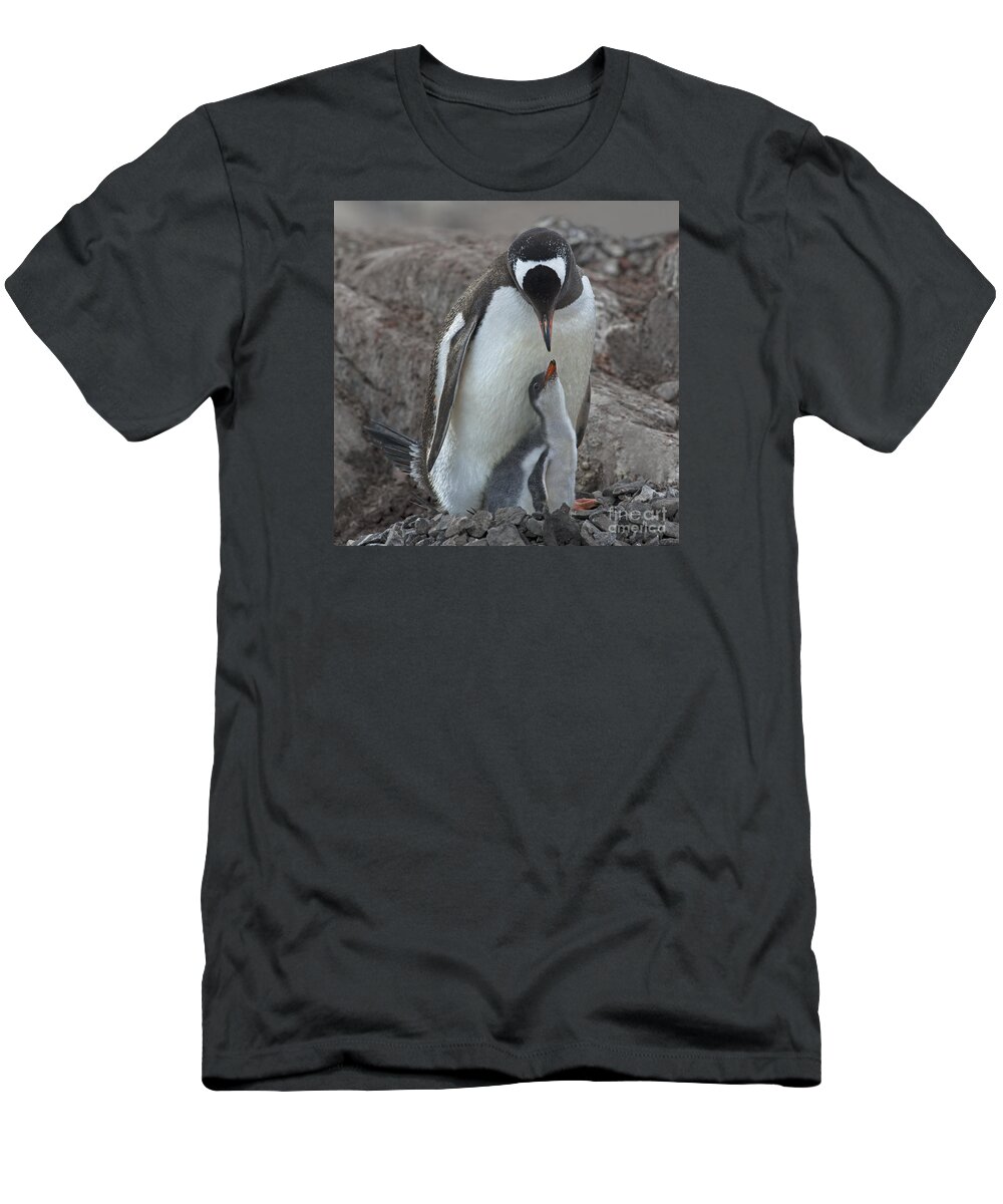 Festblues T-Shirt featuring the photograph I Love You... by Nina Stavlund