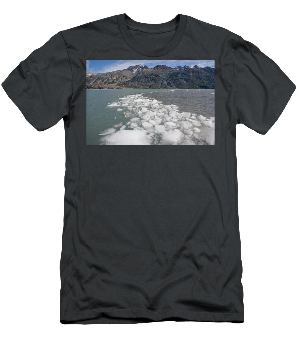 Alaska T-Shirt featuring the photograph Icebergs, Glacier Bay National Park by WorldFoto