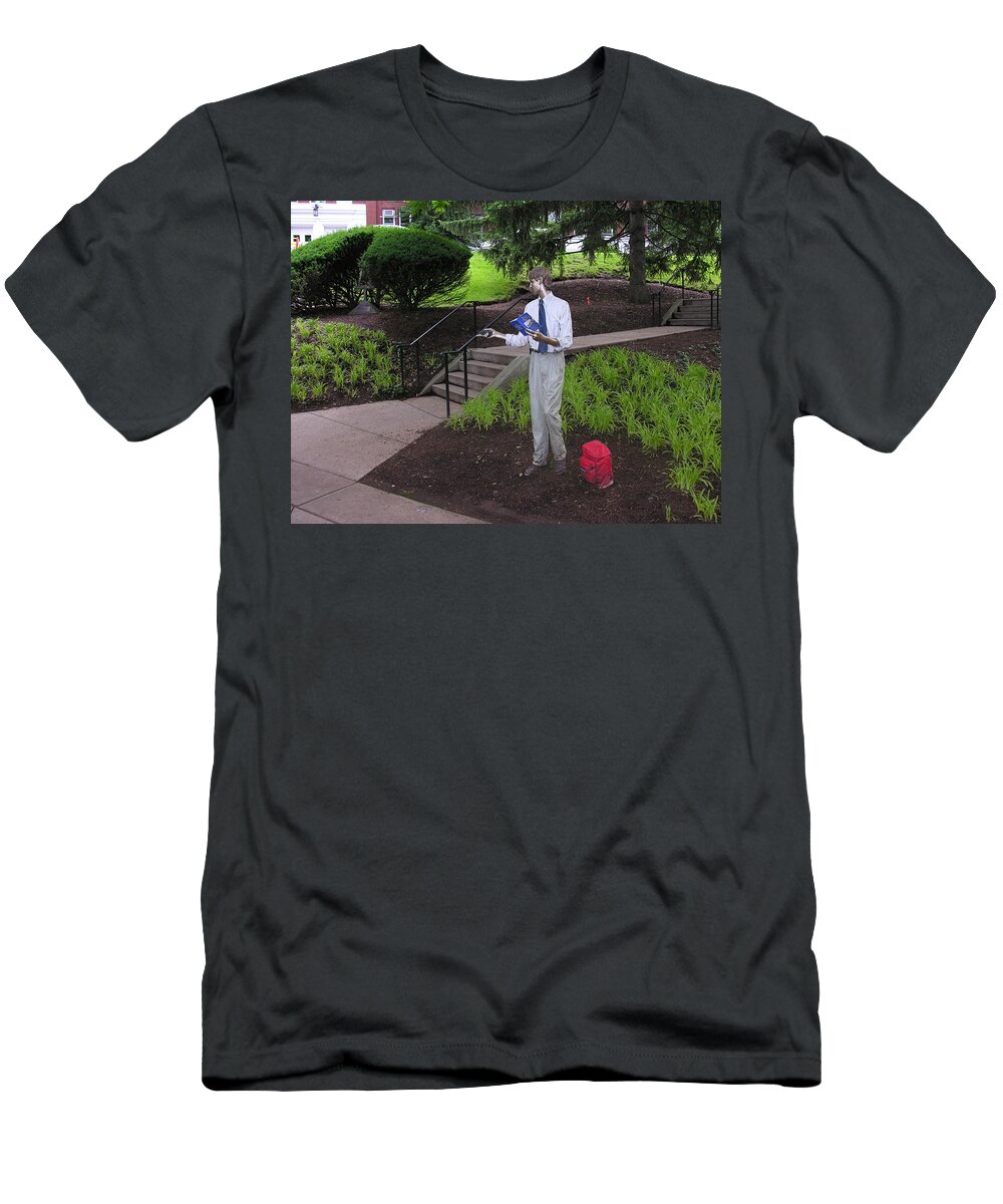 Lehigh University T-Shirt featuring the photograph I'm not real by Jacqueline M Lewis