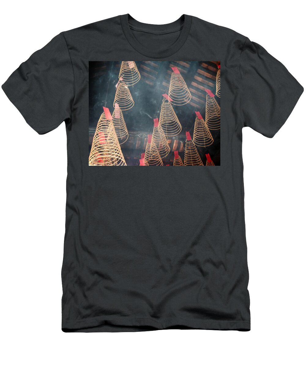 Travel T-Shirt featuring the photograph Incense Coils by Lucinda Walter