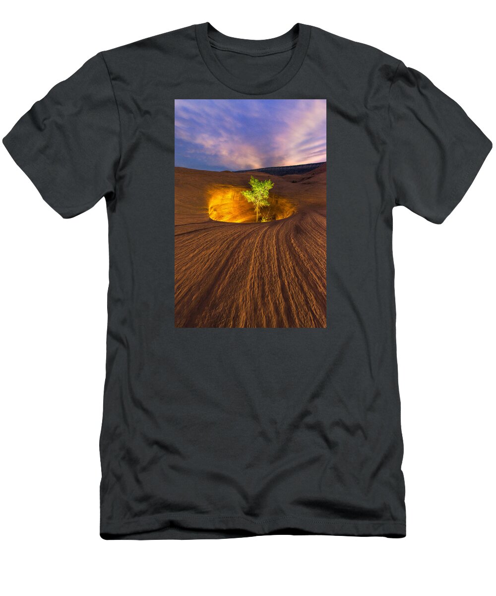 Utah T-Shirt featuring the photograph Inner Light by Dustin LeFevre