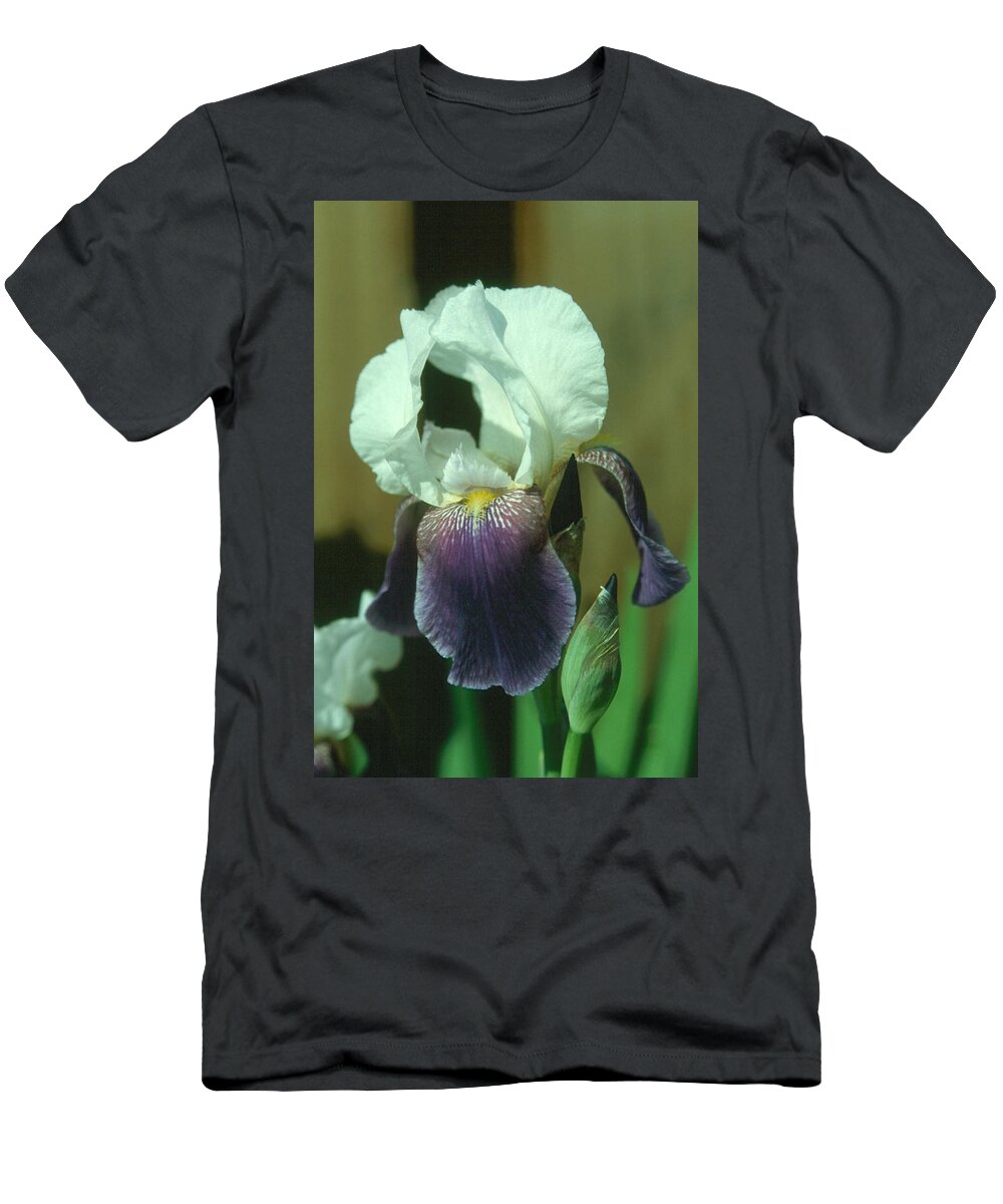 Flower T-Shirt featuring the photograph Iris 3 by Andy Shomock