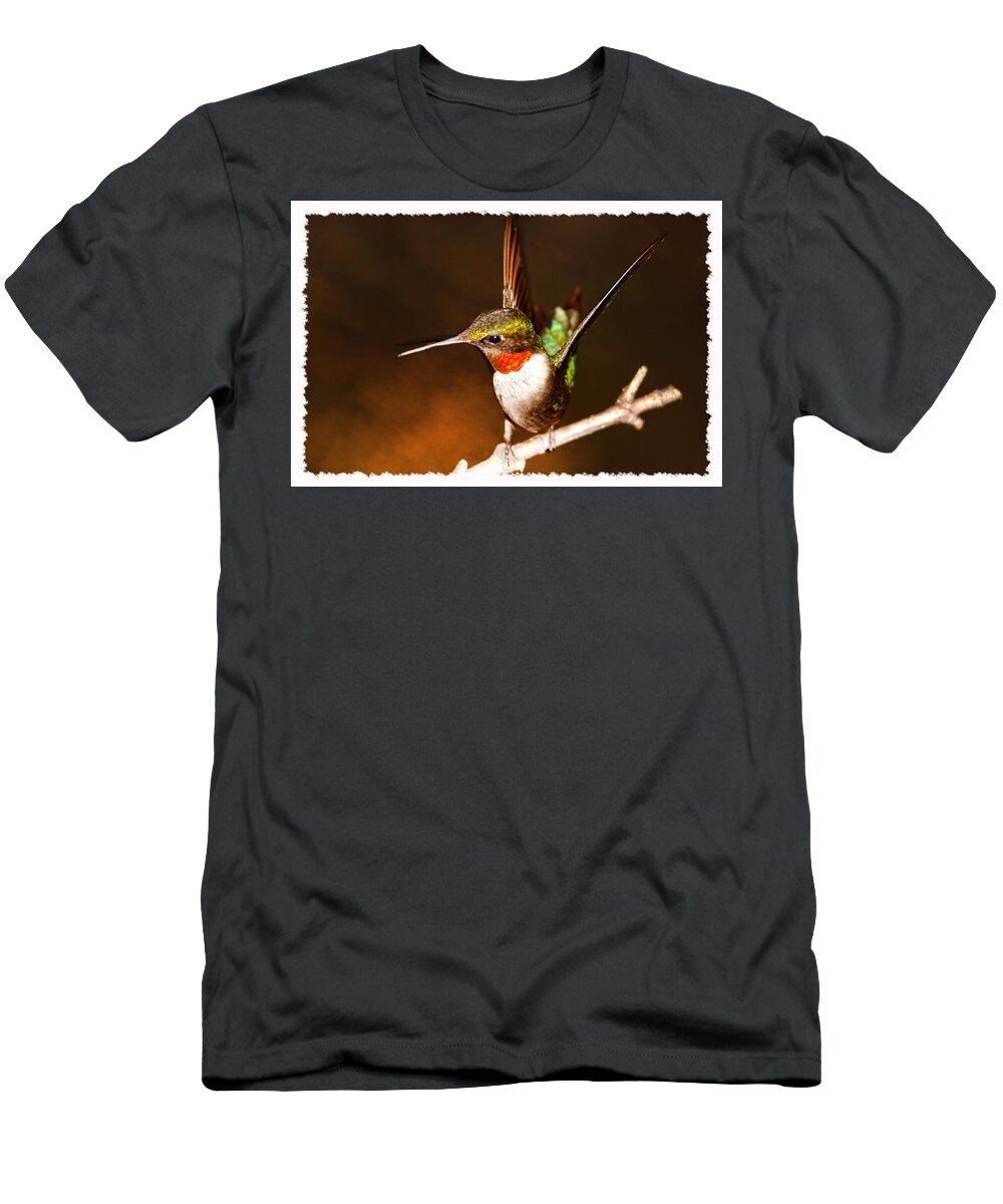 Hummer T-Shirt featuring the photograph Just Showing Off by Randall Branham