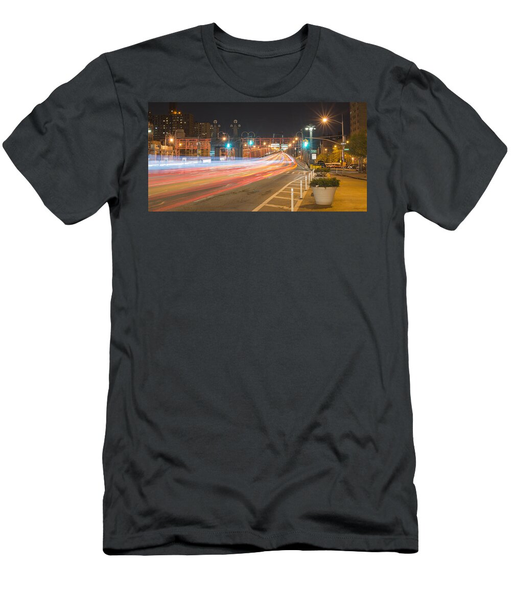 Landscape T-Shirt featuring the photograph Light Traffic by Theodore Jones