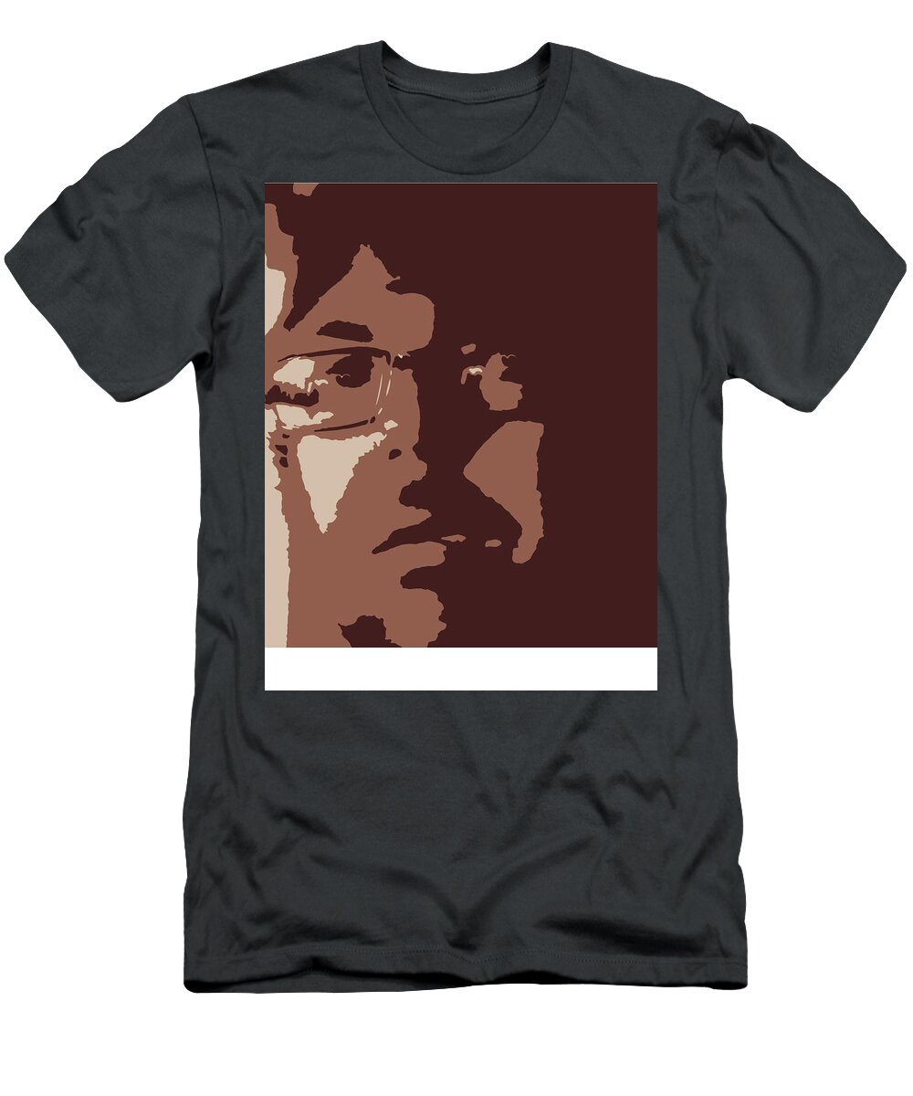 Digital Art T-Shirt featuring the painting Like a Poloroid by Shea Holliman