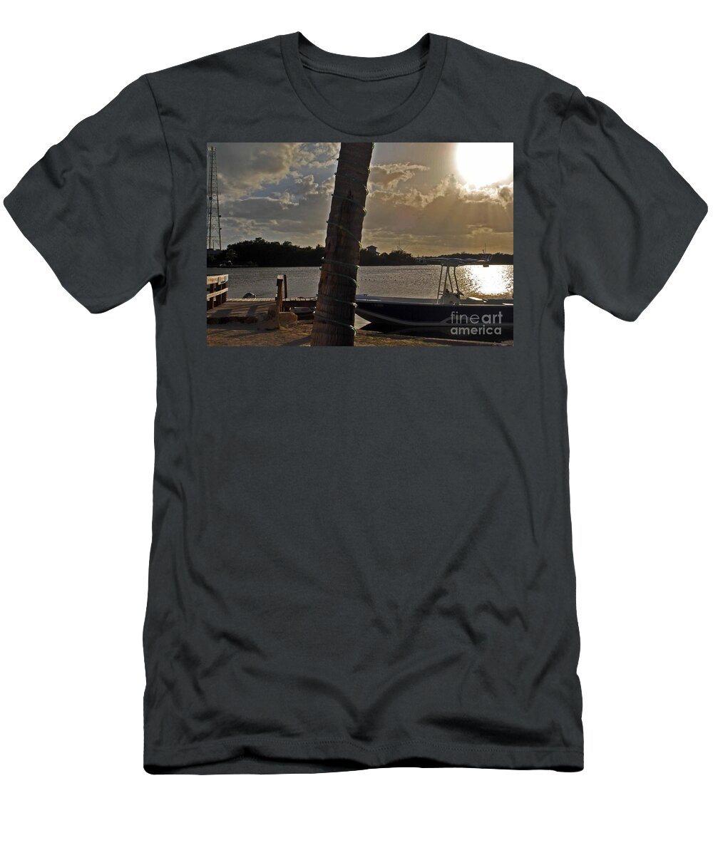 Key West T-Shirt featuring the photograph Lorelei View by Judy Wolinsky