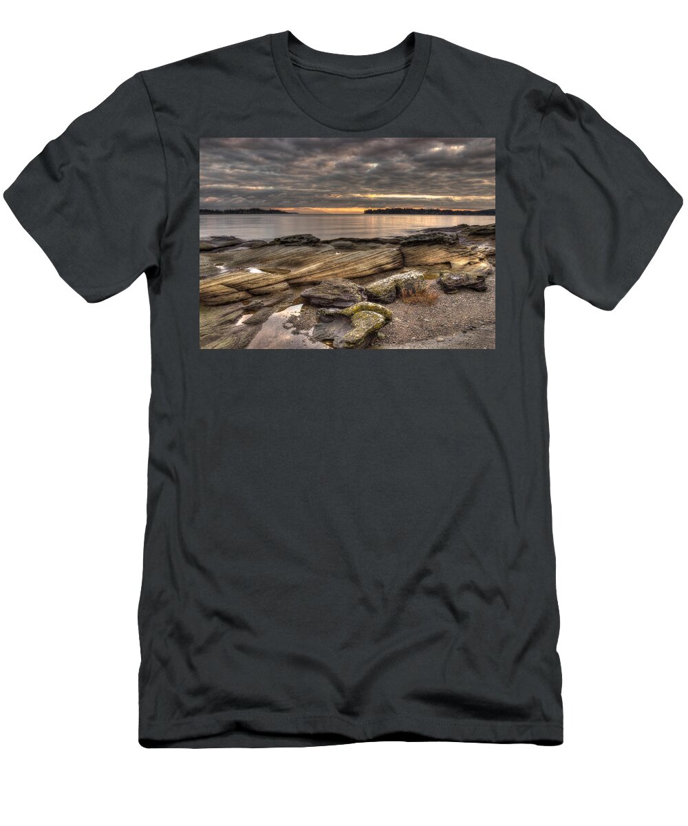 Landscape T-Shirt featuring the photograph Madrona Point by Randy Hall