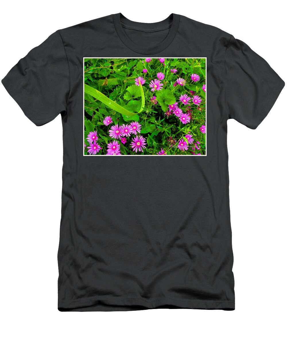 Astors T-Shirt featuring the photograph Magenta Curve by Kendall Kessler