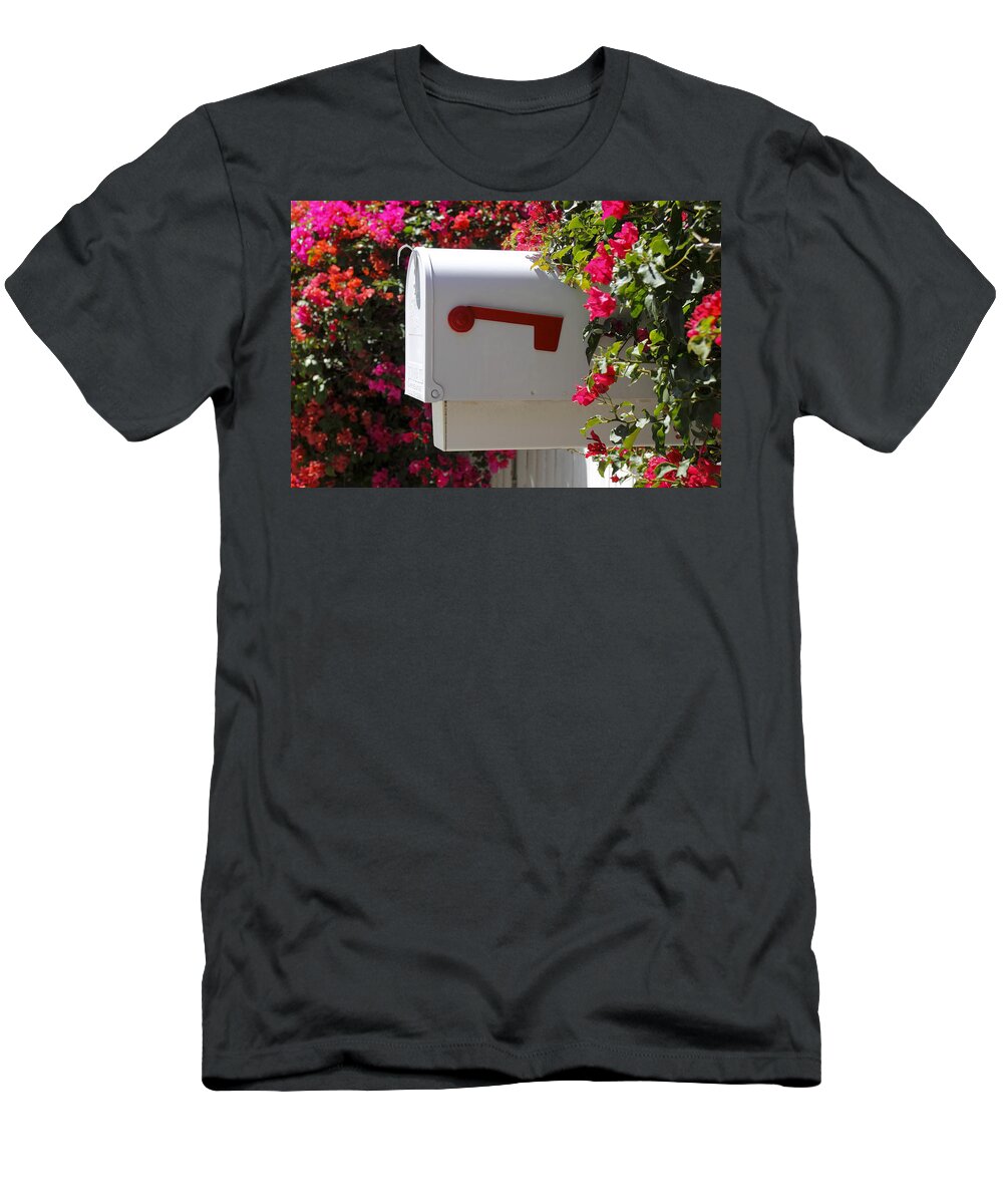 Architecture T-Shirt featuring the photograph Mailbox by Rudy Umans