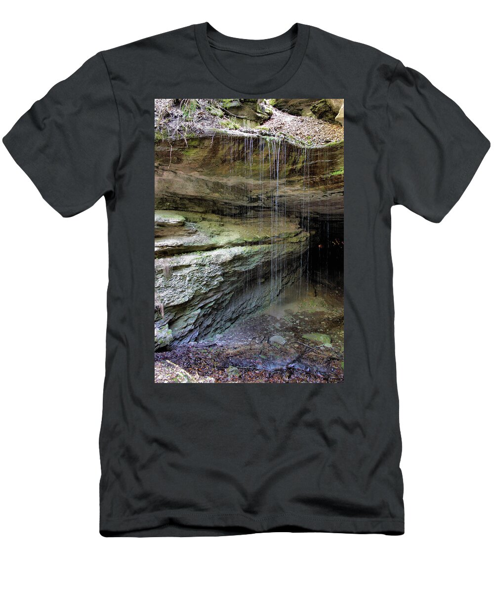 Mammoth Cave T-Shirt featuring the photograph Mammoth Cave Entrance by Kristin Elmquist