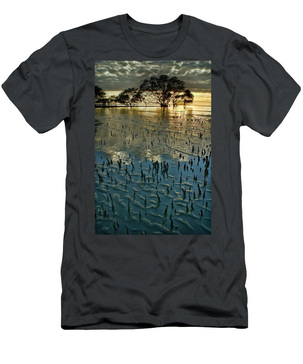 2010 T-Shirt featuring the photograph Mangroves by Robert Charity