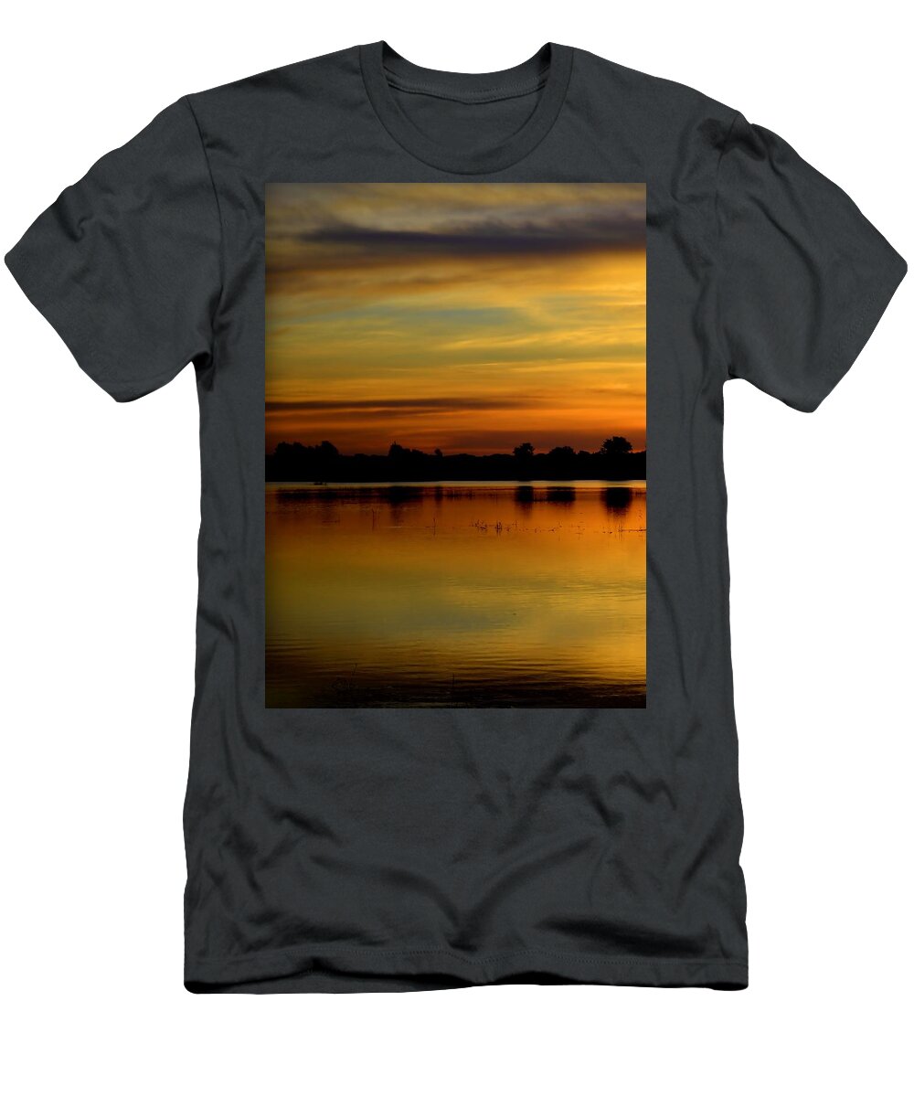 Marsh T-Shirt featuring the photograph Marsh Rise Tile 1 by Bonfire Photography