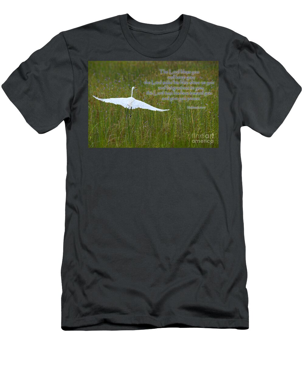 May The Lord Bless You And Keep You T-Shirt featuring the photograph May the Lord Bless You by David Arment