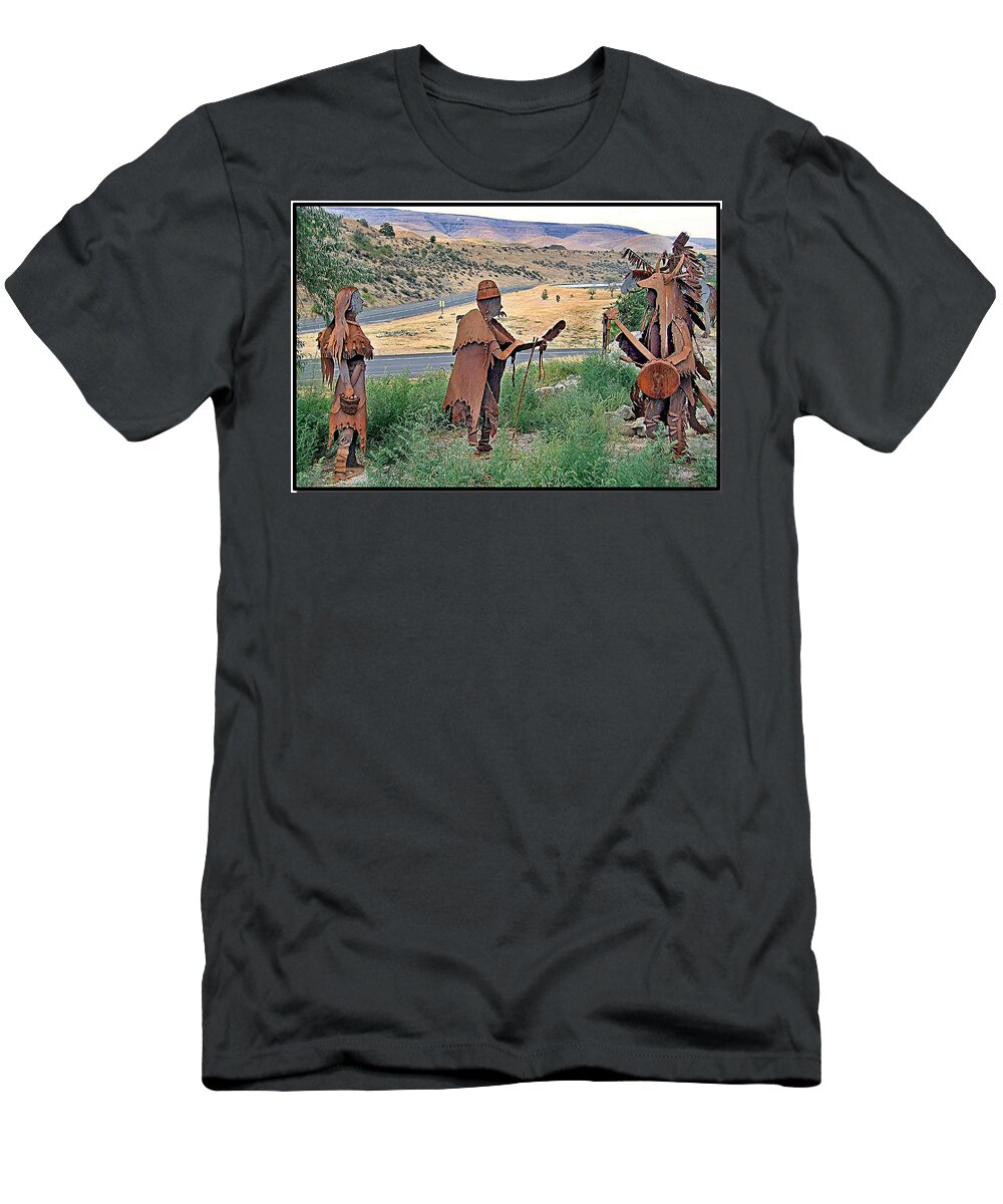 Sculpture T-Shirt featuring the photograph Medicine Man by Farol Tomson