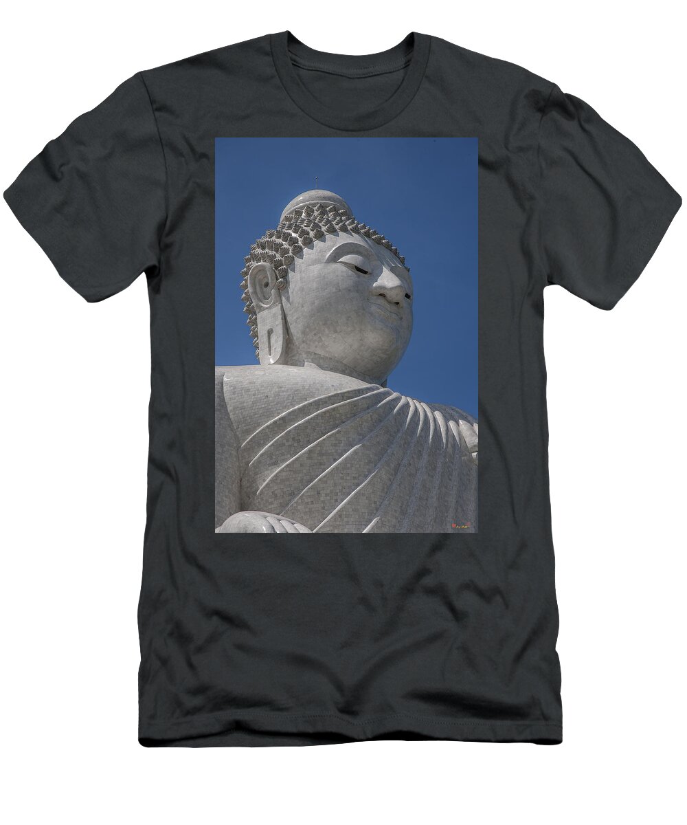 Scenic T-Shirt featuring the photograph Ming Mongkol Buddha Big Buddha of Phuket DTHP041 by Gerry Gantt