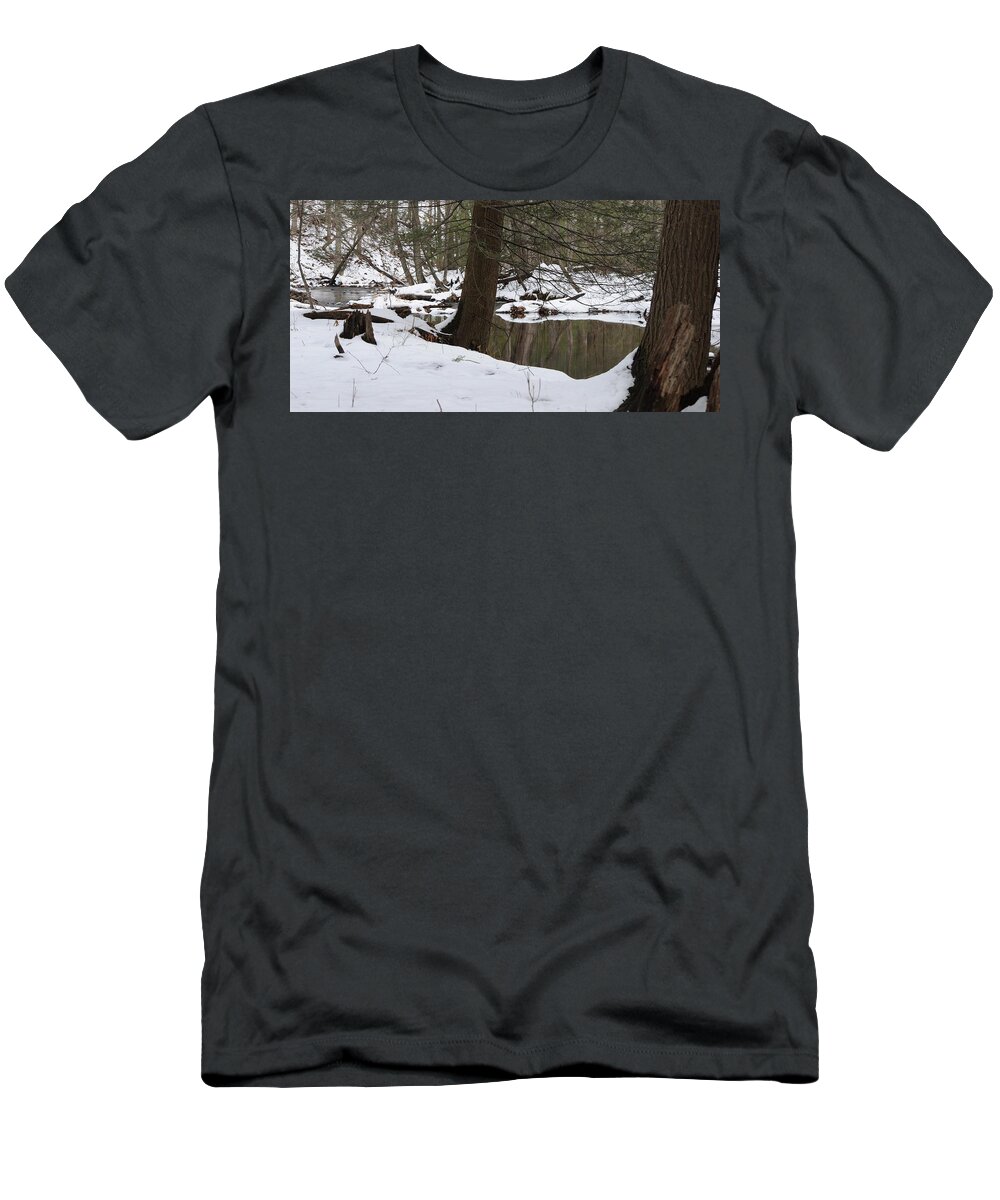 Landscape T-Shirt featuring the photograph Mirror Mirror by Jack Harries