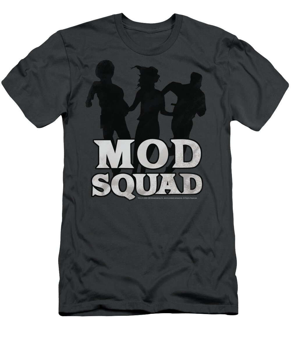 Mod Squad T-Shirt featuring the digital art Mod Squad - Mod Squad Run Simple by Brand A