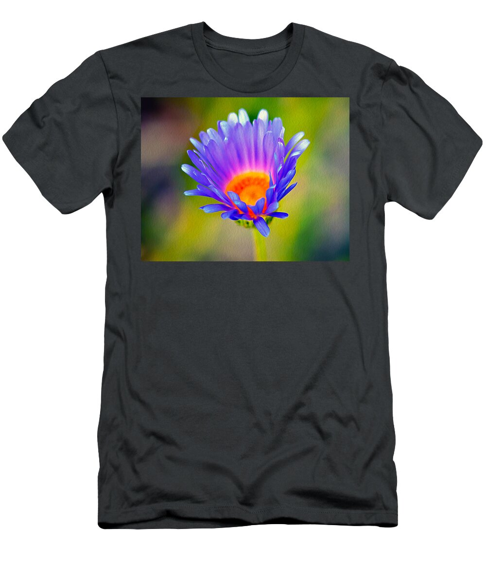 Pollen T-Shirt featuring the photograph Mojave Aster by Joe Schofield