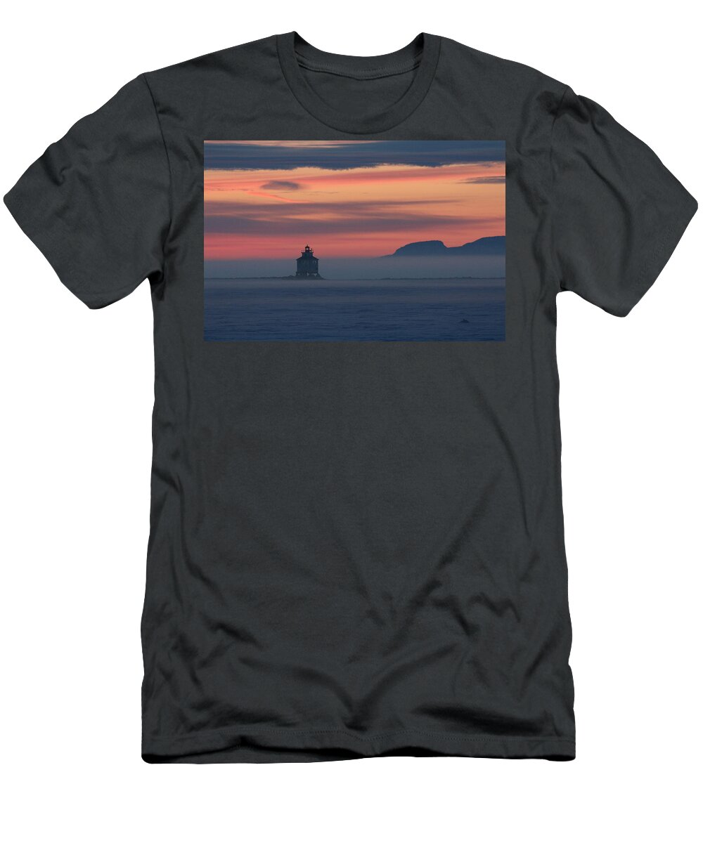  T-Shirt featuring the photograph Morning Fog by Chris Artist