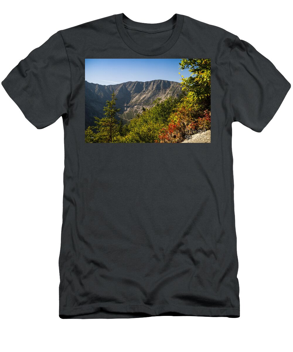 Mt. Katahdin T-Shirt featuring the photograph Mt. Katahdin from Hamlin Ridge by Alana Ranney
