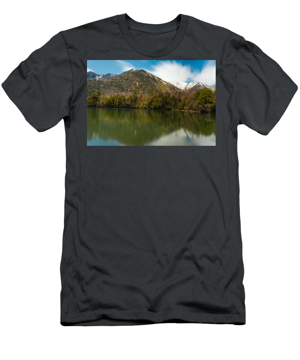 Japan T-Shirt featuring the photograph Mt. Mitsudake by Jonah Anderson
