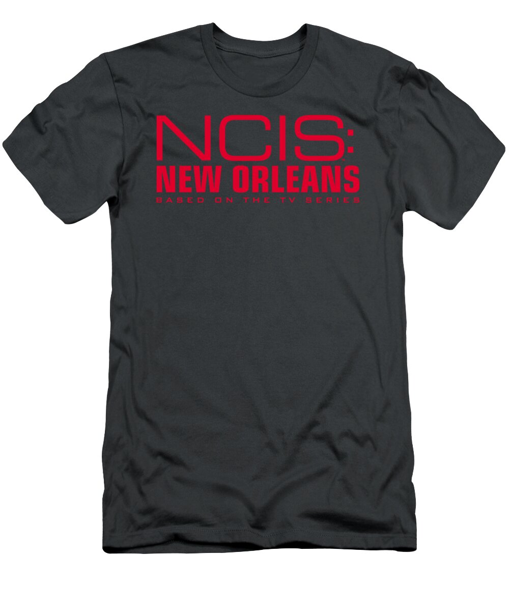  T-Shirt featuring the digital art Ncis:new Orleans - Logo by Brand A