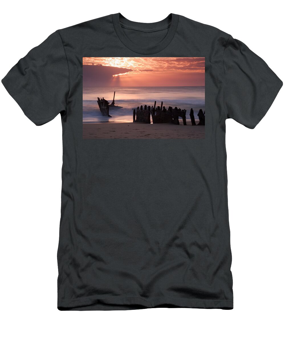 Dawn T-Shirt featuring the photograph New day dawning by Howard Ferrier