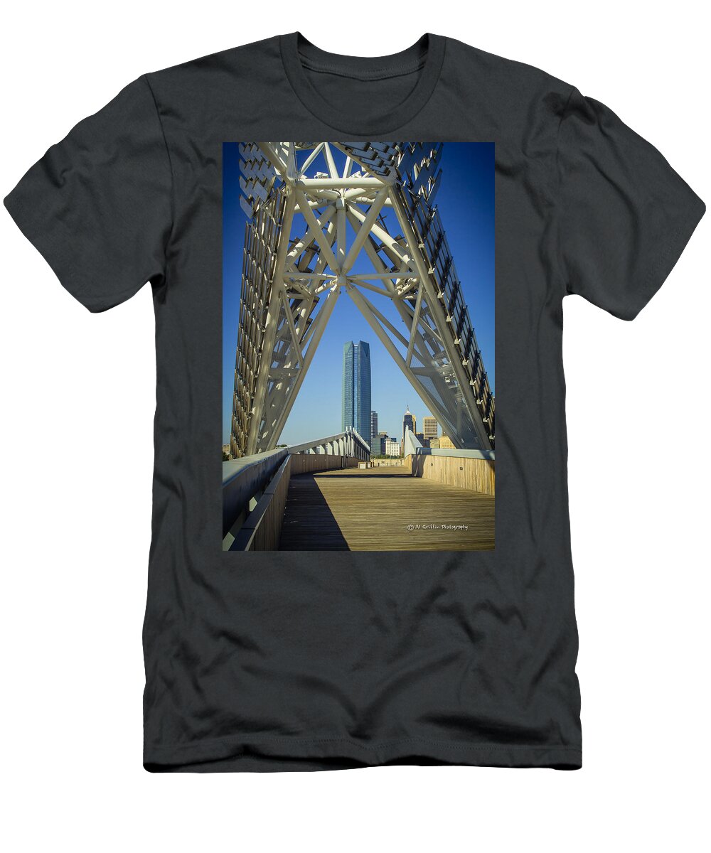 Skydance T-Shirt featuring the photograph New Icons of the City by Al Griffin