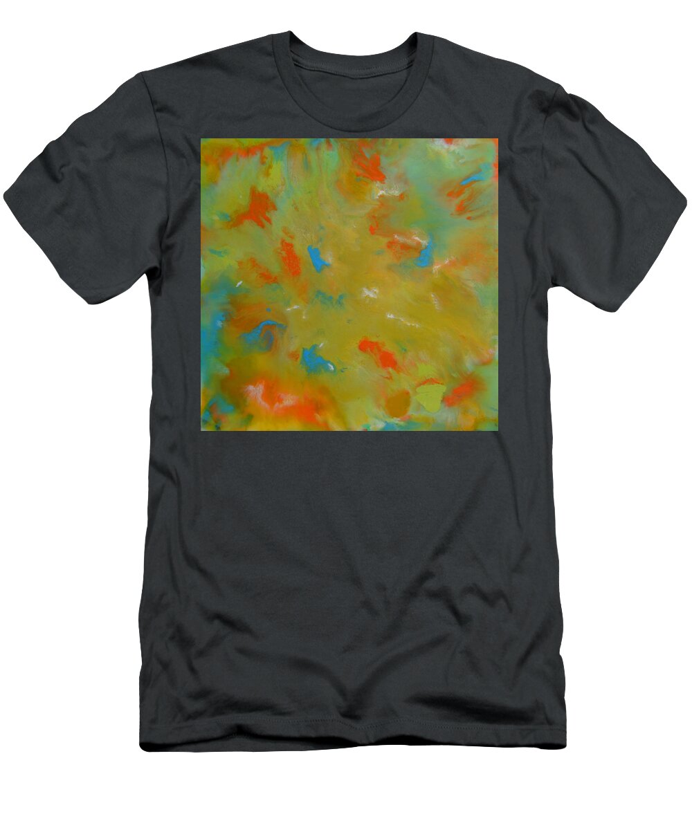 Abstract T-Shirt featuring the painting No 75 by James Pinkerton