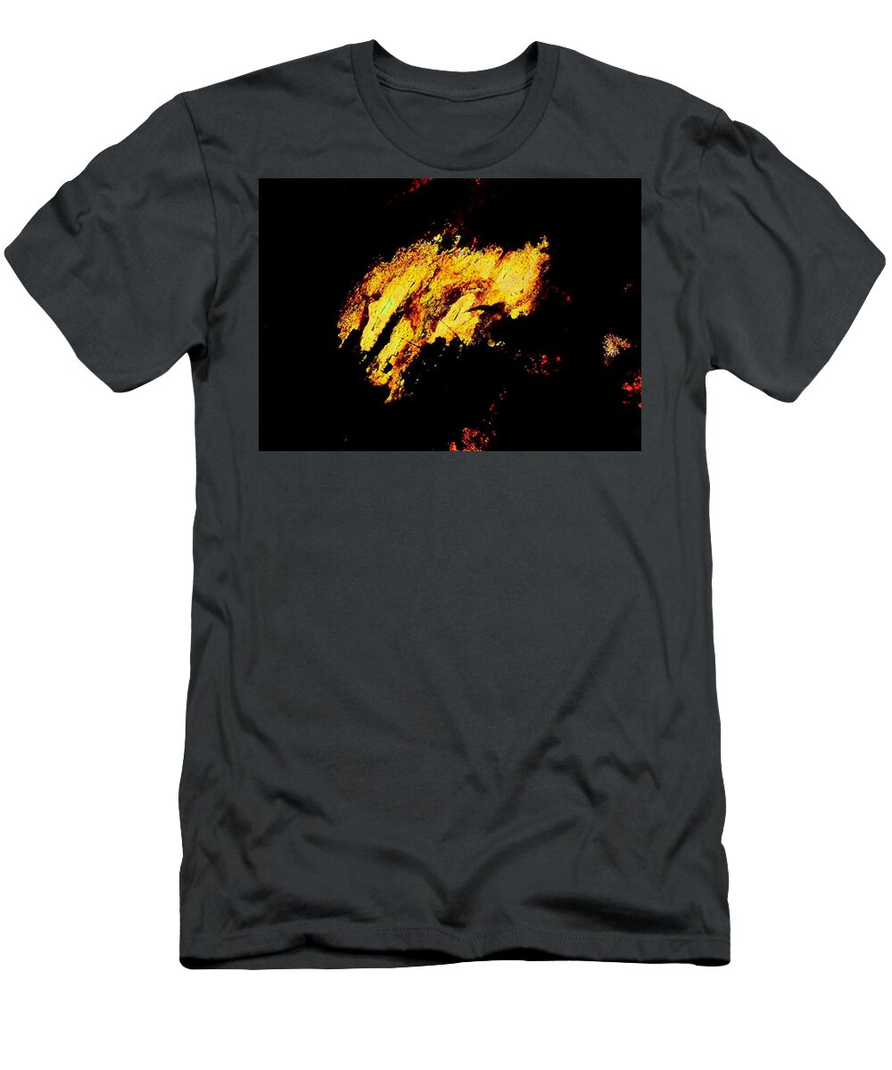 Meteorites T-Shirt featuring the photograph Gold Dust by Hodges Jeffery