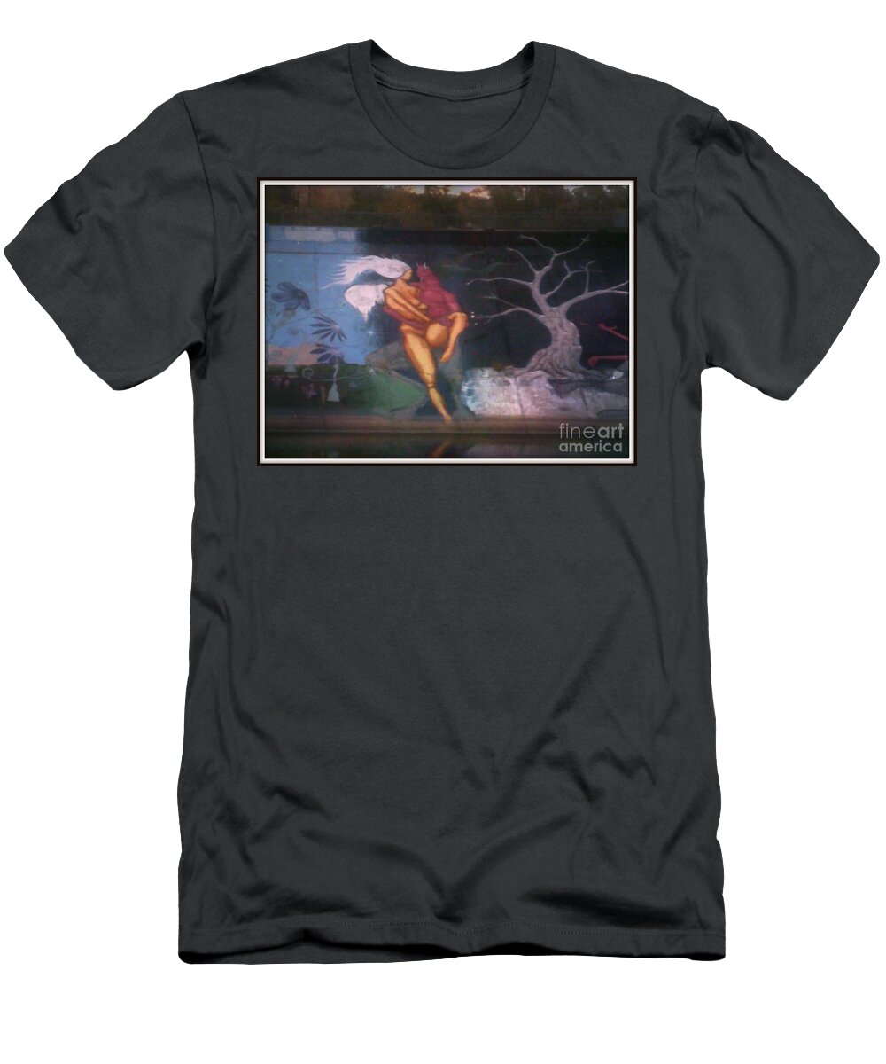  T-Shirt featuring the photograph Now She Belongs to Him by Kelly Awad