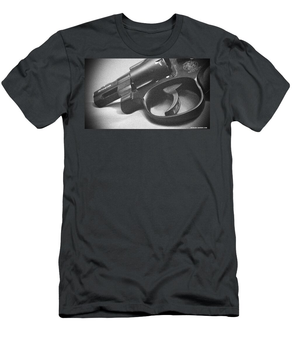 Smith & Wesson T-Shirt featuring the digital art Off Duty by Jorge Estrada