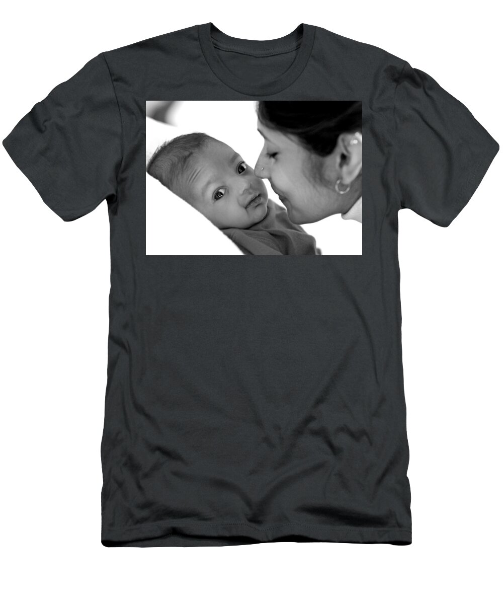 Oh Mom T-Shirt featuring the photograph Oh Mom by Lisa Phillips