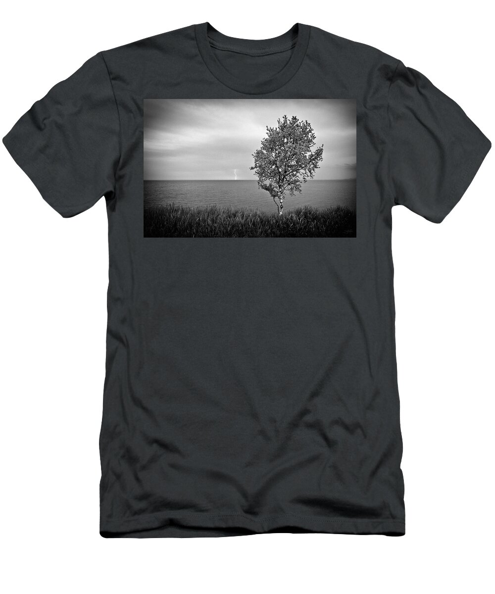 Lake Superior T-Shirt featuring the photograph One on One by Doug Gibbons