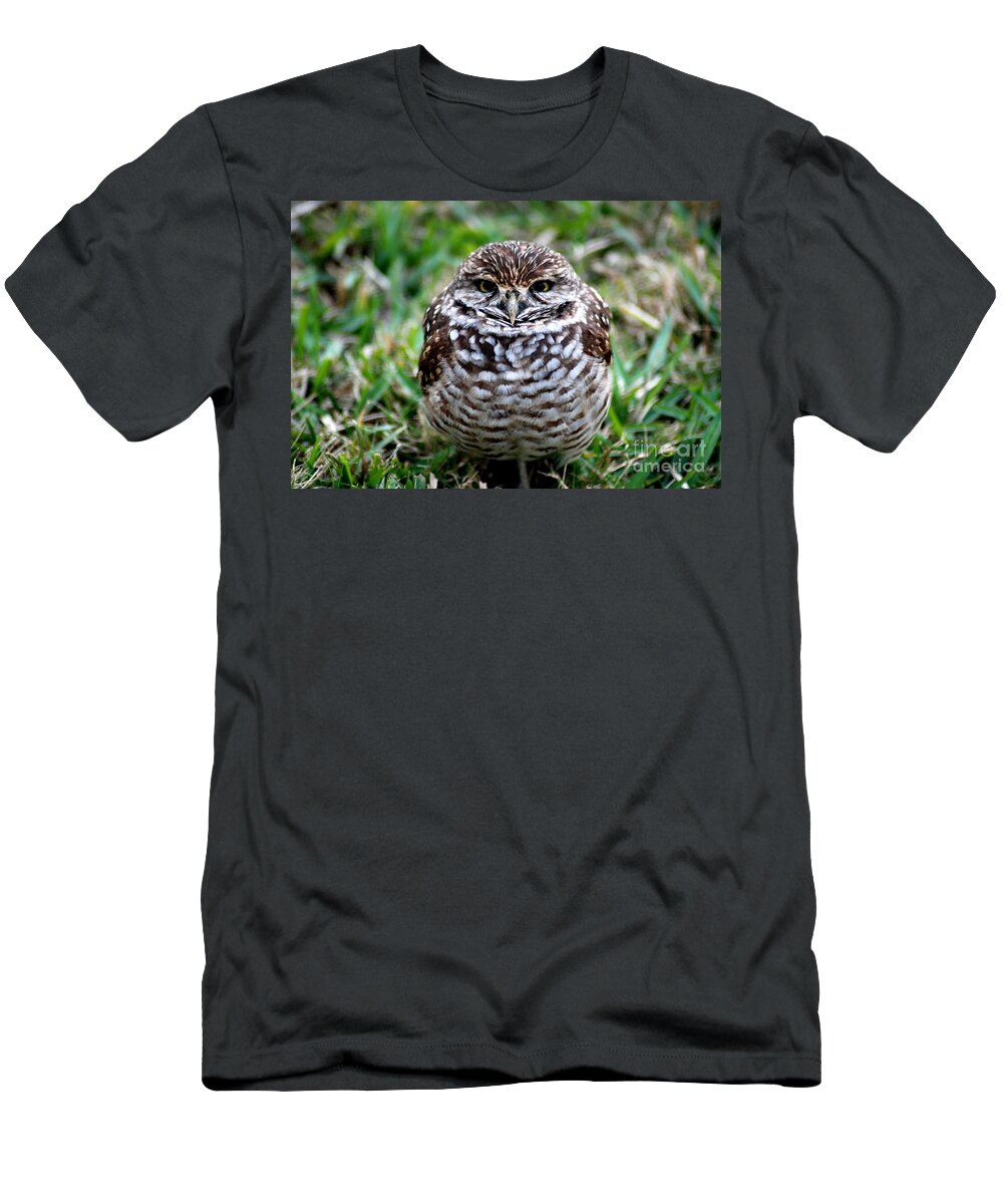 Best And Popular Photo Of Bird T-Shirt featuring the photograph Owl. Best Photo by Oksana Semenchenko