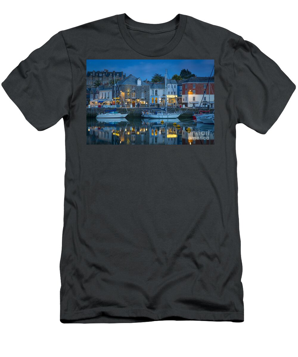 Padstow T-Shirt featuring the photograph Padstow Twilight by Brian Jannsen