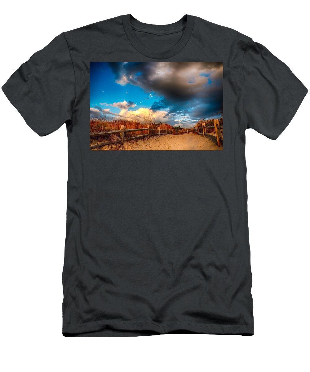 New Jersey T-Shirt featuring the photograph Painted by Kristopher Schoenleber